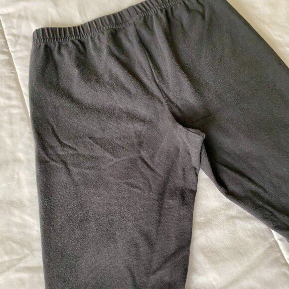 Hanna Andersson Black Cotton Biker Shorts Size 10 / 140 cm - Picture 3 of 5